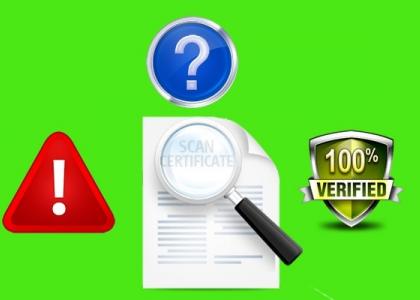 Certificate Verification